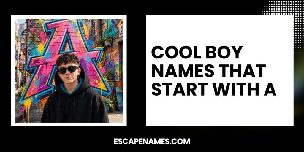 Cool Boy Names That Start With A