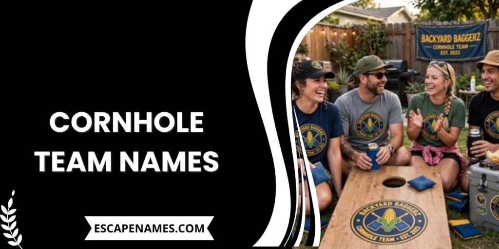 Cornhole Team Names