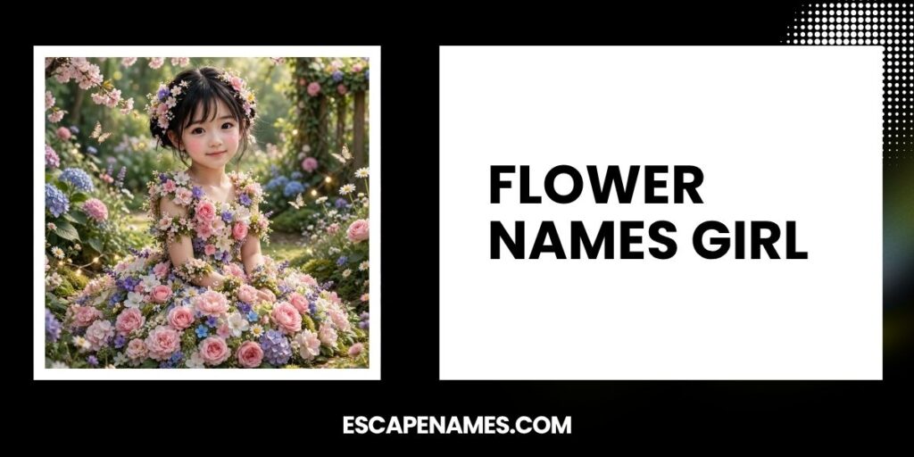 Flower Names Girl