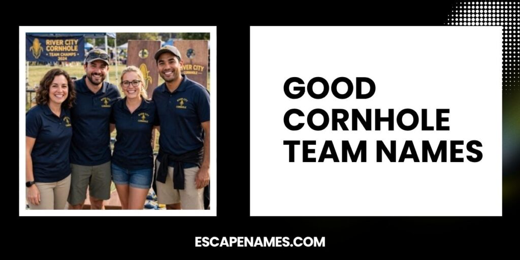Good Cornhole Team Names