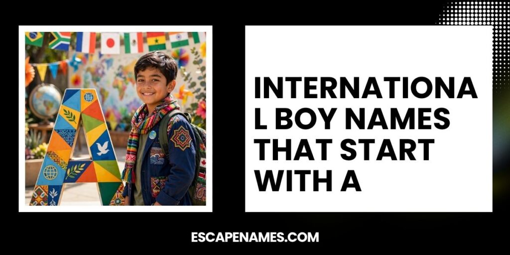 International Boy Names That Start With A