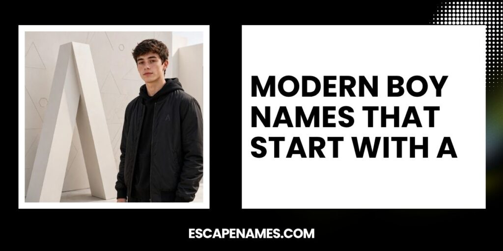 Modern Boy Names That Start With A