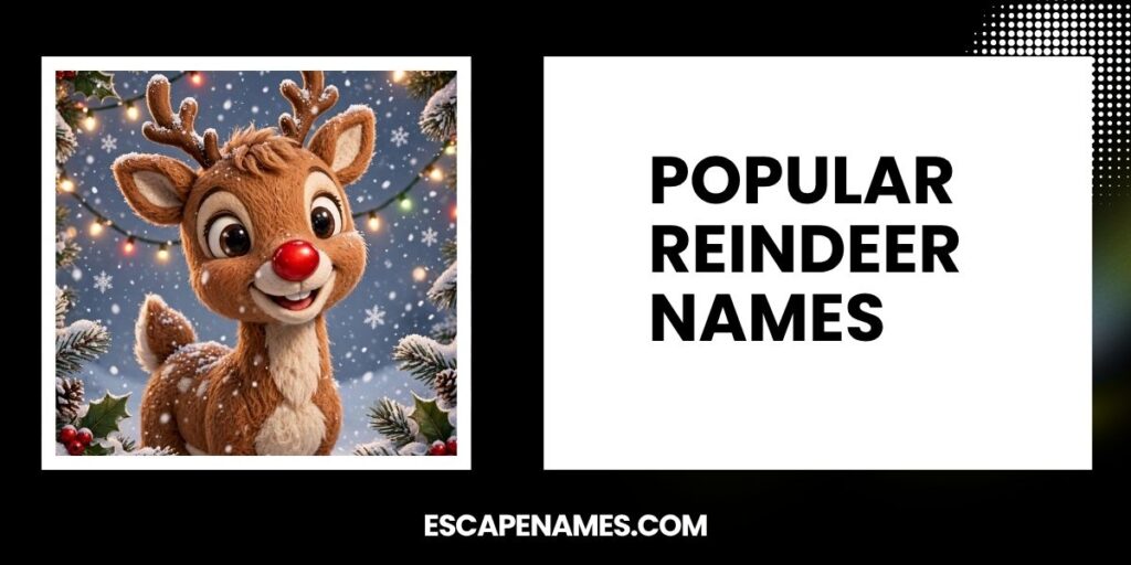 Popular Reindeer Names