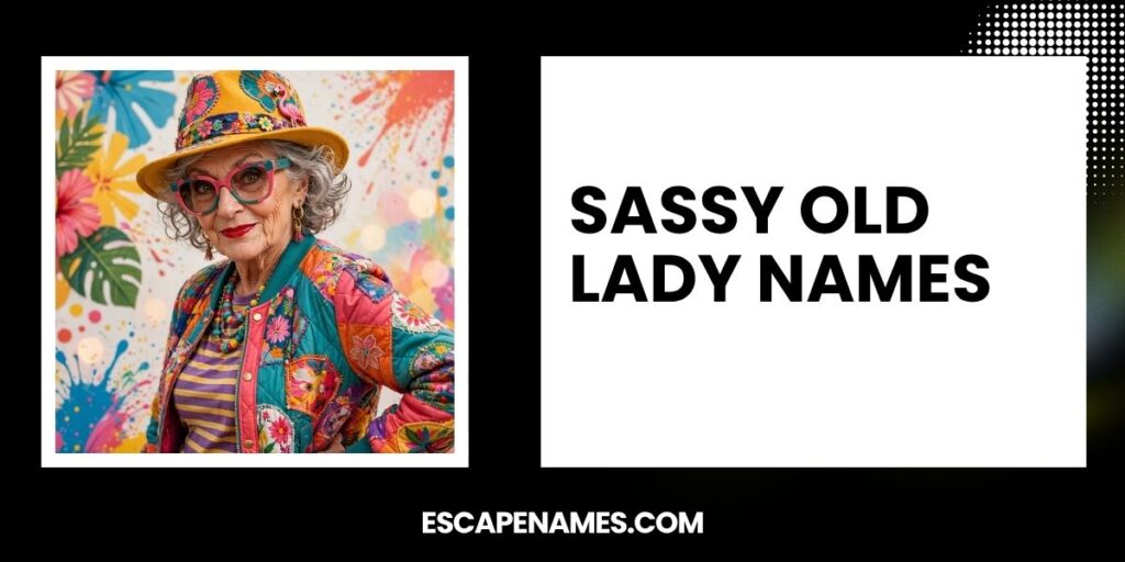 Sassy Old Lady Names