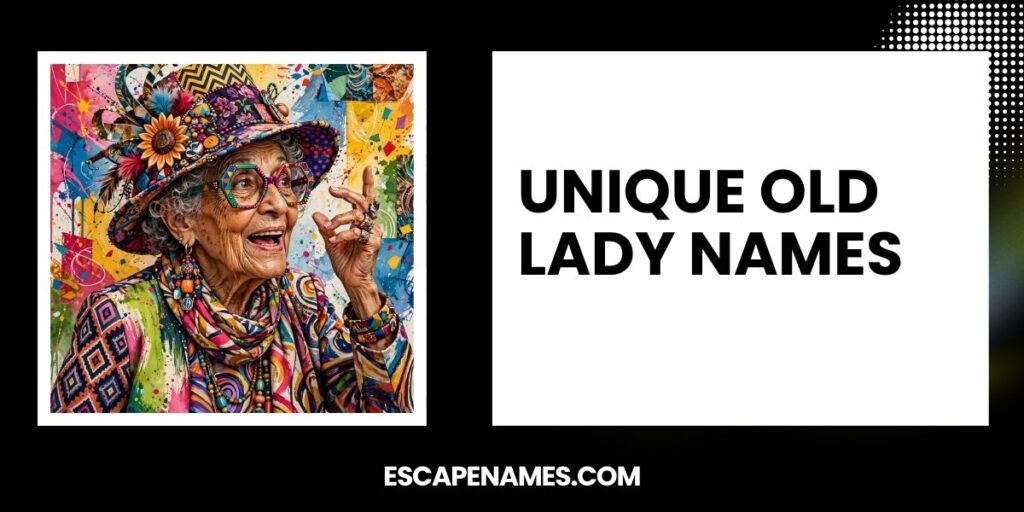 Unique Old Lady Names