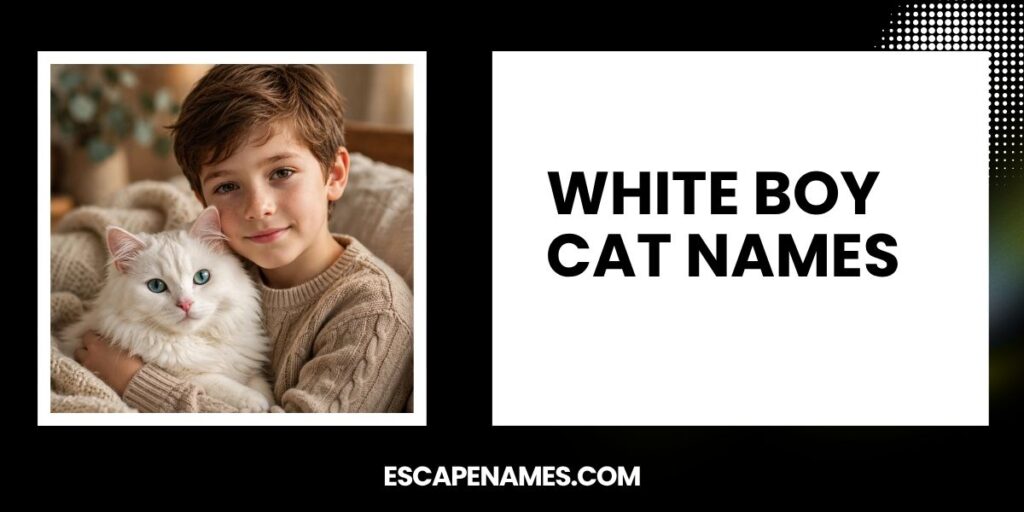 White Boy Cat Names