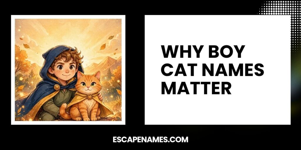 Why Boy Cat Names Matter
