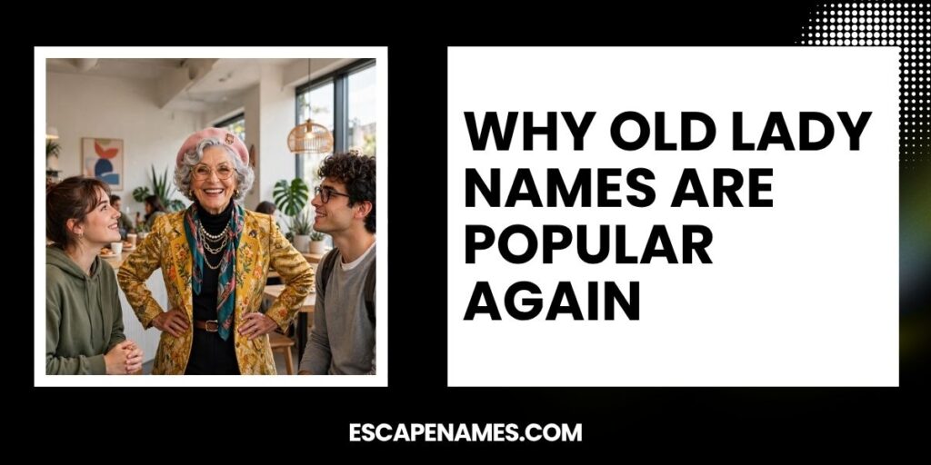 Why Old Lady Names Are Popular Again