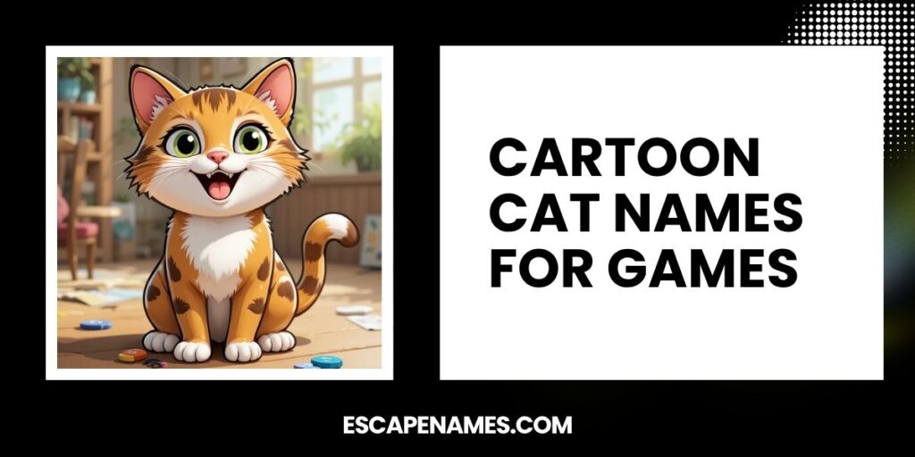 Cartoon Cat Names For Games