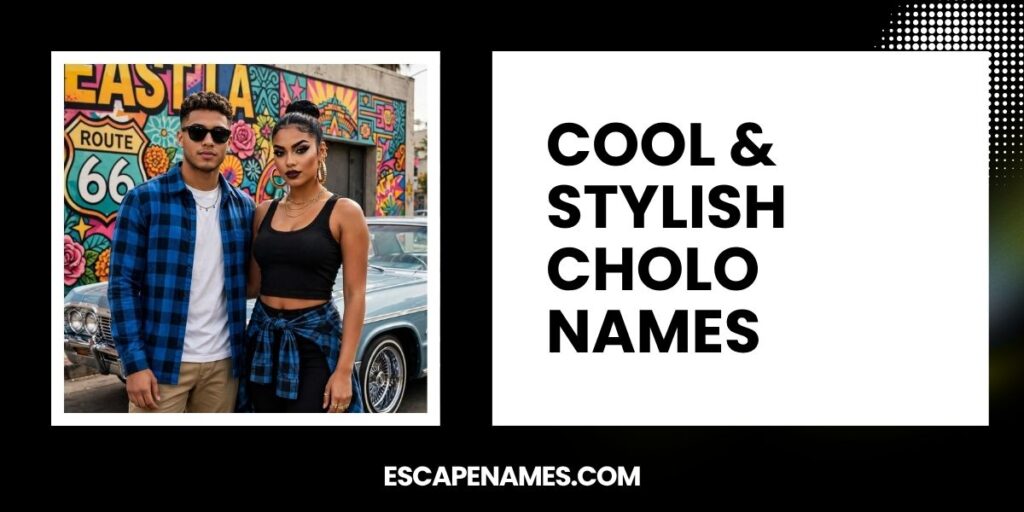 Cool & Stylish Cholo Names