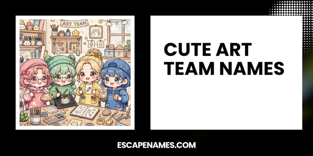 Cute Art Team Names