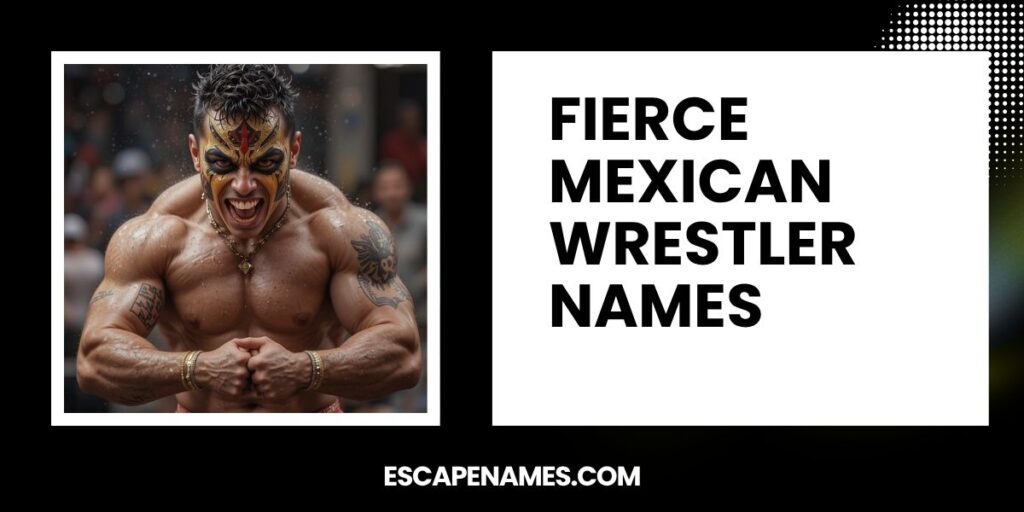 Fierce Mexican Wrestler Names
