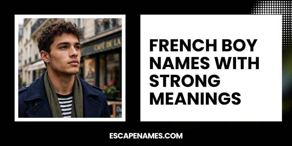 French Boy Names With Strong Meanings