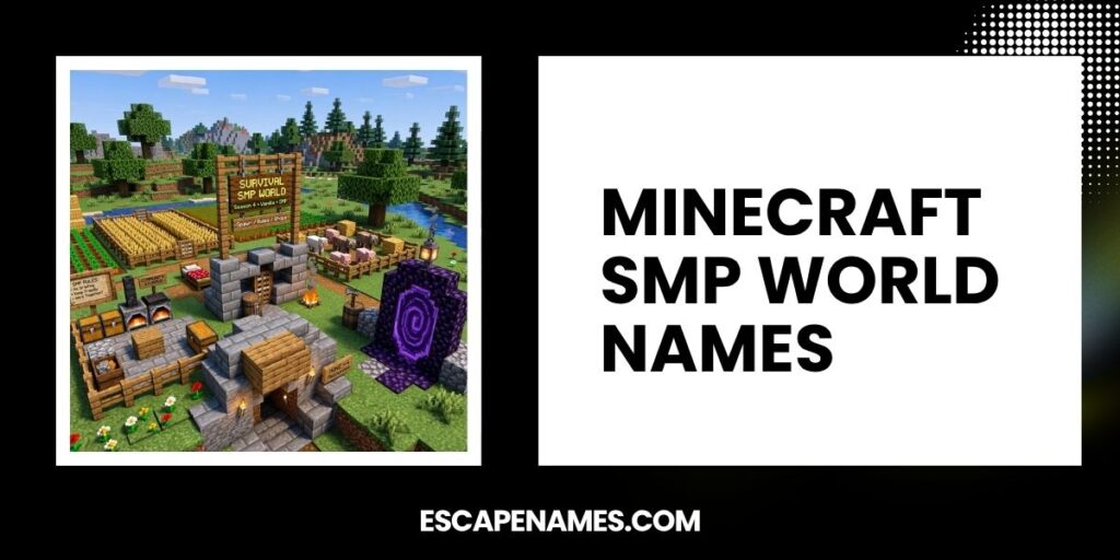 Minecraft SMP World Names