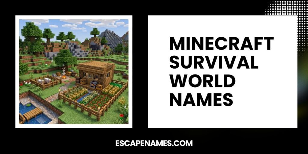 Minecraft Survival World Names