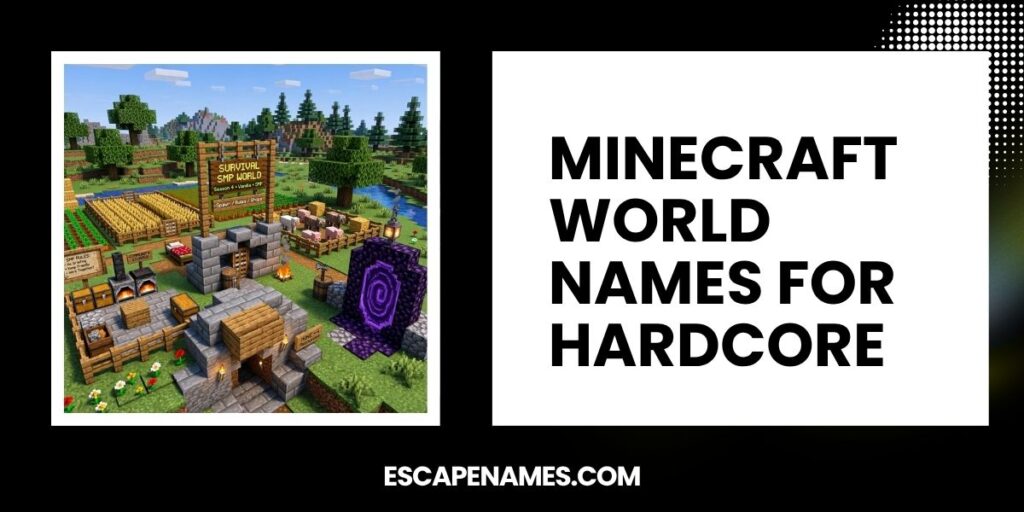 Minecraft World Names For Hardcore