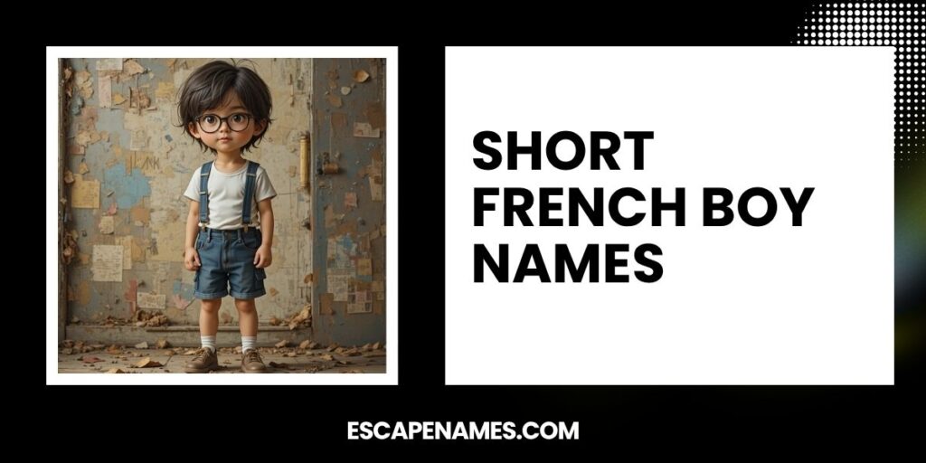 Short French Boy Names