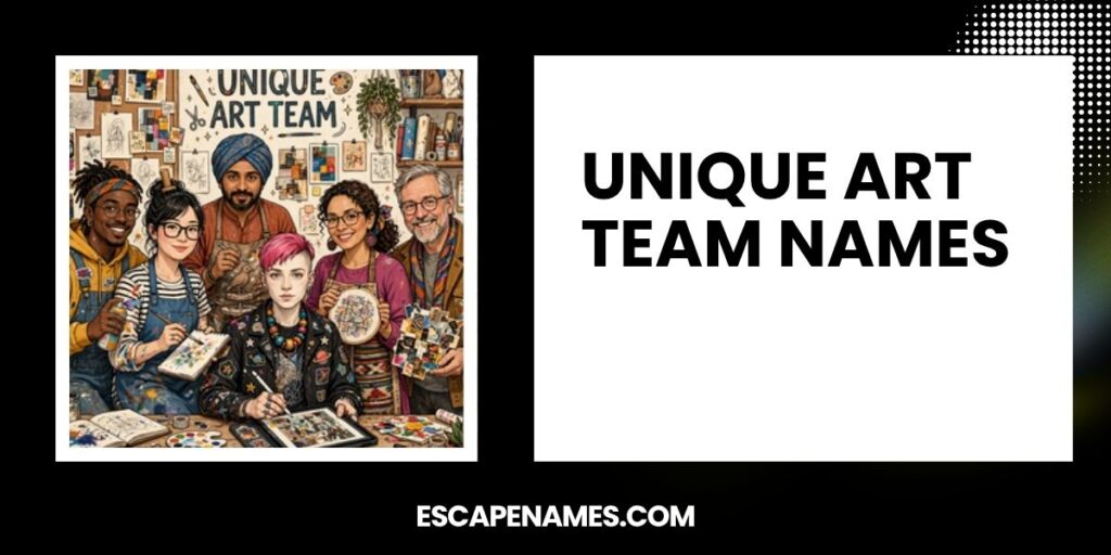 Unique Art Team Names
