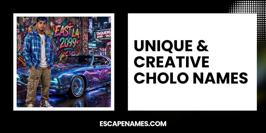 Unique & Creative Cholo Names