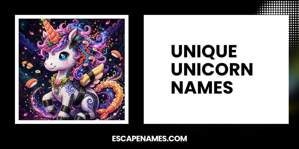 Unique Unicorn Names