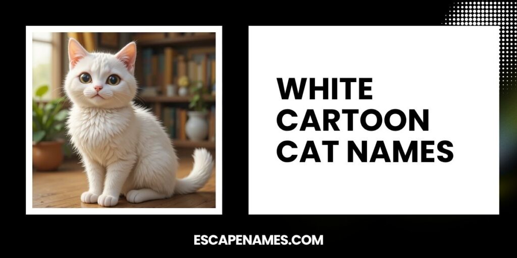 White Cartoon Cat Names