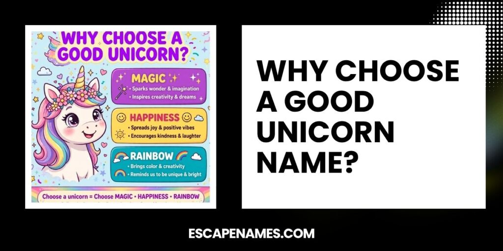 Why Choose A Good Unicorn Name