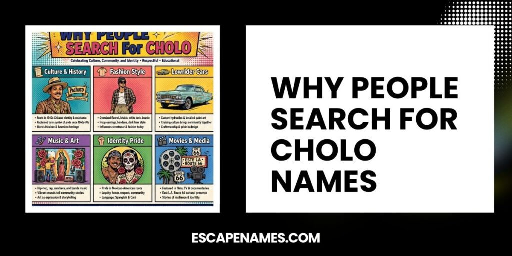 Why People Search For Cholo Names