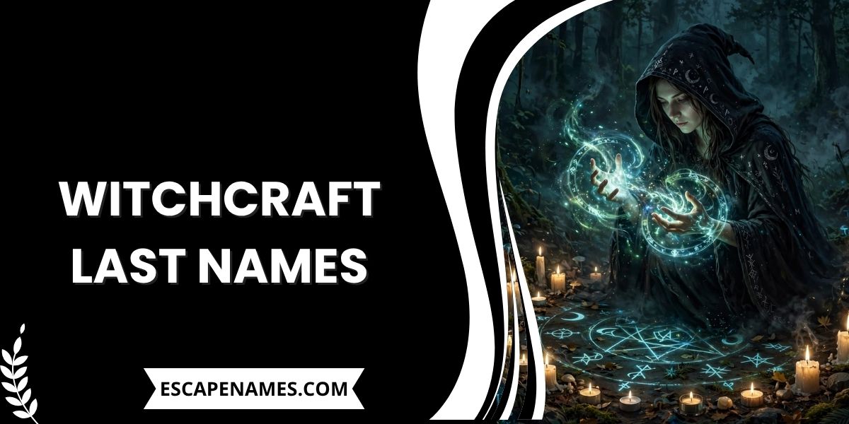 Witchcraft Last Names