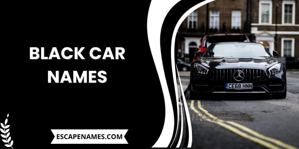 Black Car Names