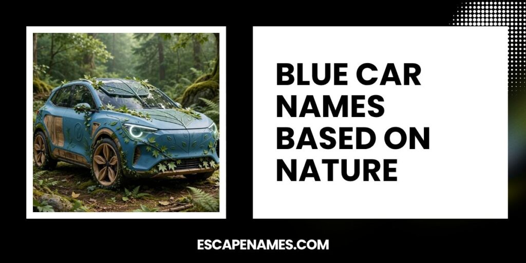 Blue Car Names Based On Nature