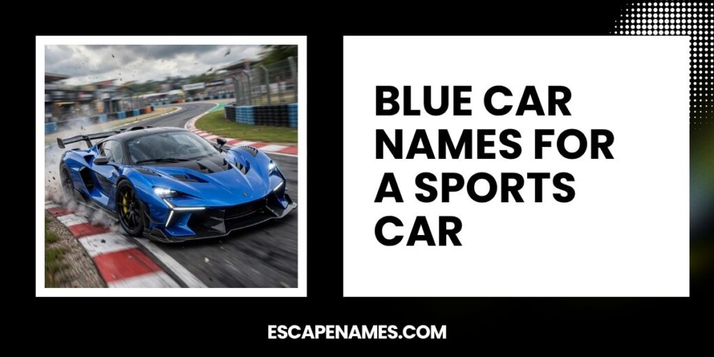 Blue Car Names For A Sports Car