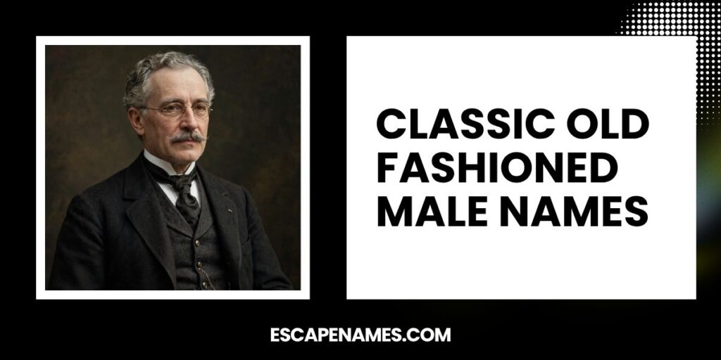 Classic Old Fashioned Male Names