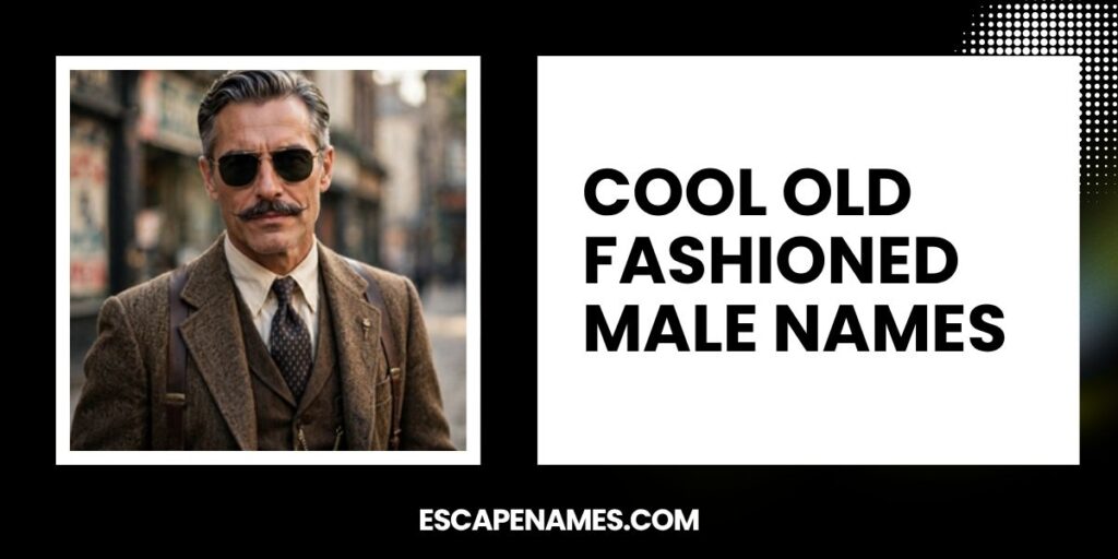 Cool Old Fashioned Male Names