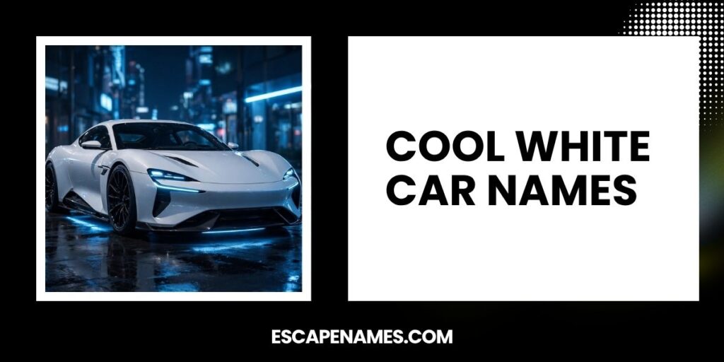 Cool White Car Names