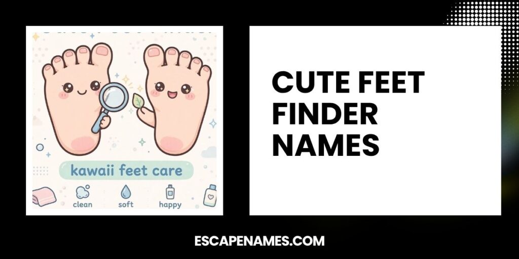 Cute Feet Finder Names