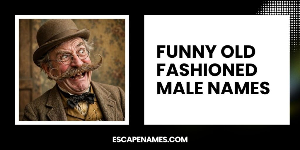 Funny Old Fashioned Male Names
