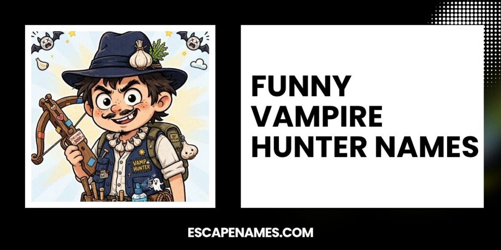 Funny Vampire Hunter Names