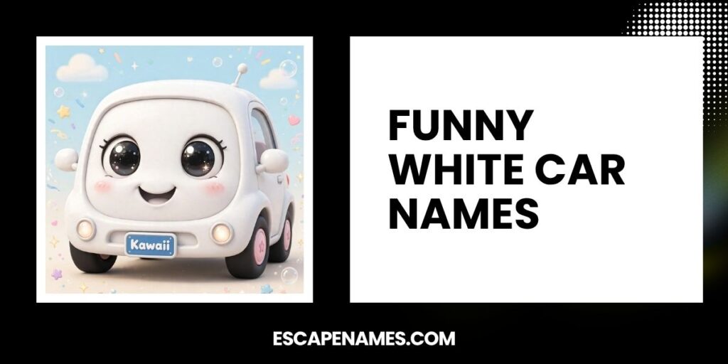 Funny White Car Names