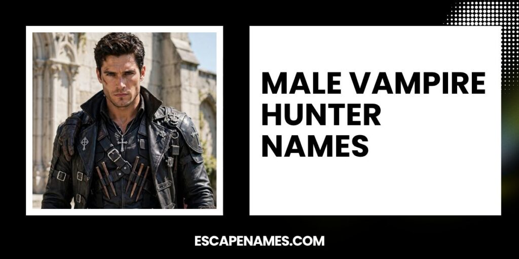 Male Vampire Hunter Names