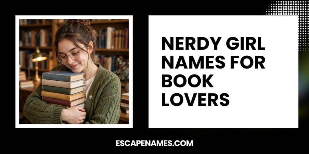 Nerdy Girl Names For Book Lovers