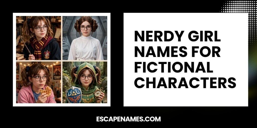 Nerdy Girl Names For Fictional Characters