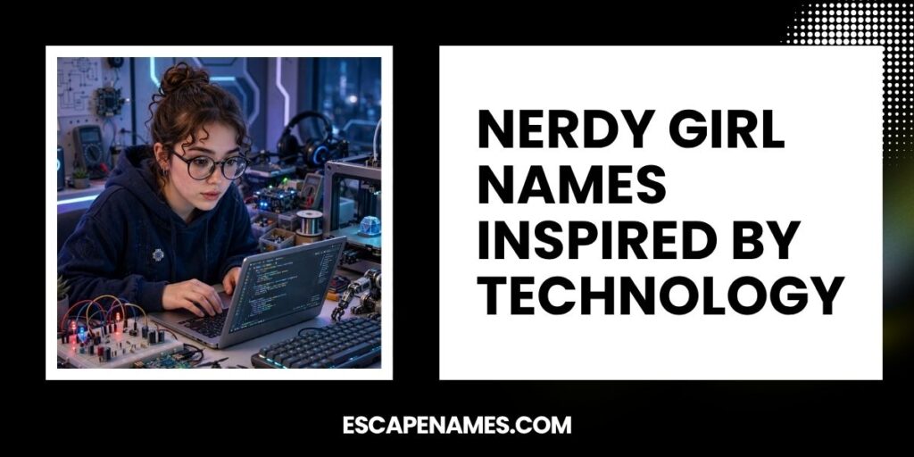 Nerdy Girl Names Inspired By Technology