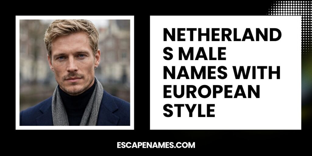 Netherlands Male Names With European Style
