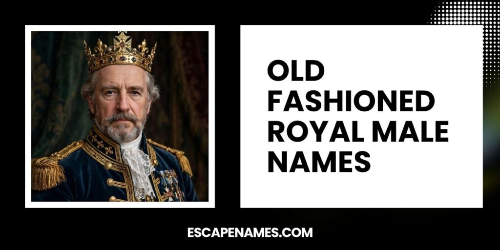 Old Fashioned Royal Male Names
