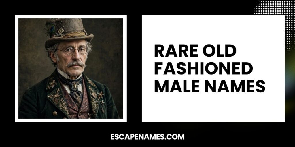 Rare Old Fashioned Male Names