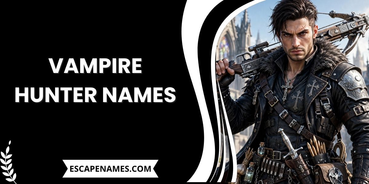 Vampire Hunter Names