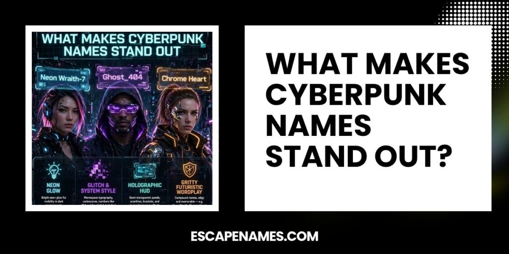 What Makes Cyberpunk Names Stand Out