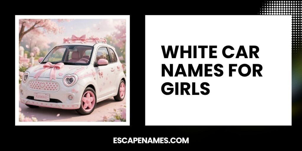 White Car Names For Girls