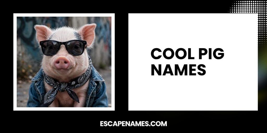 Cool Pig Names