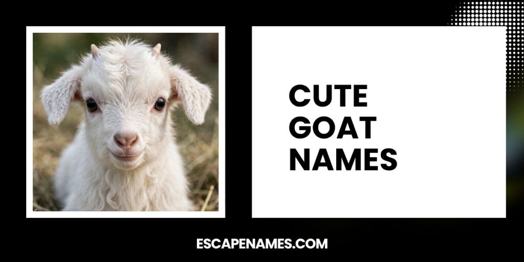 Cute Goat Names